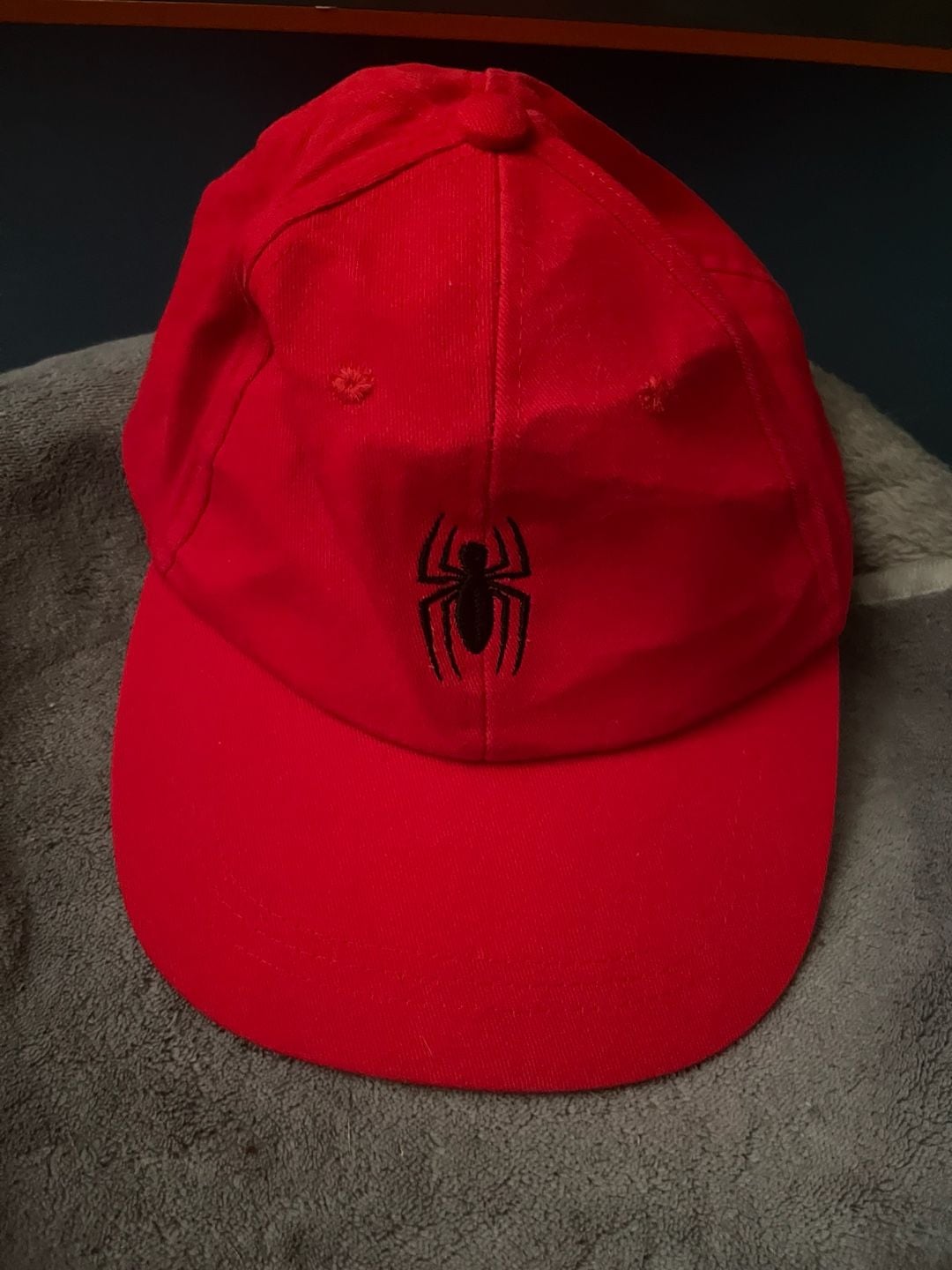 Marvel Spider-Man Baseball Cap Red Black Embroidered Hat O/S 2
