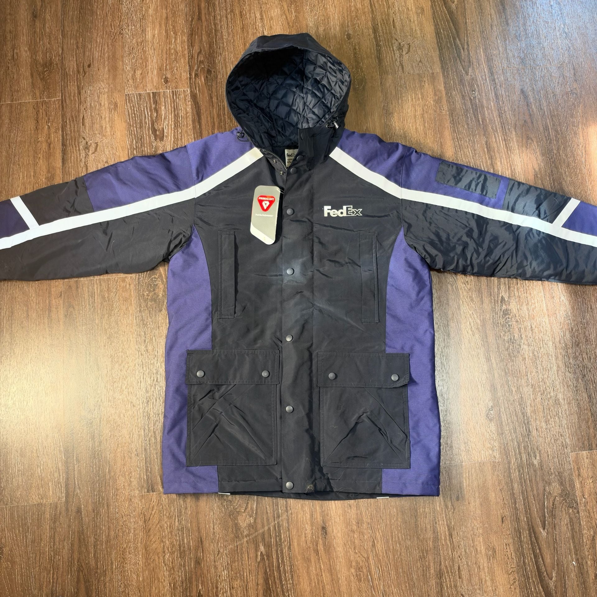 FedEx VF Imagewear Stan Herman Jacket RG-M Black Primaloft 2