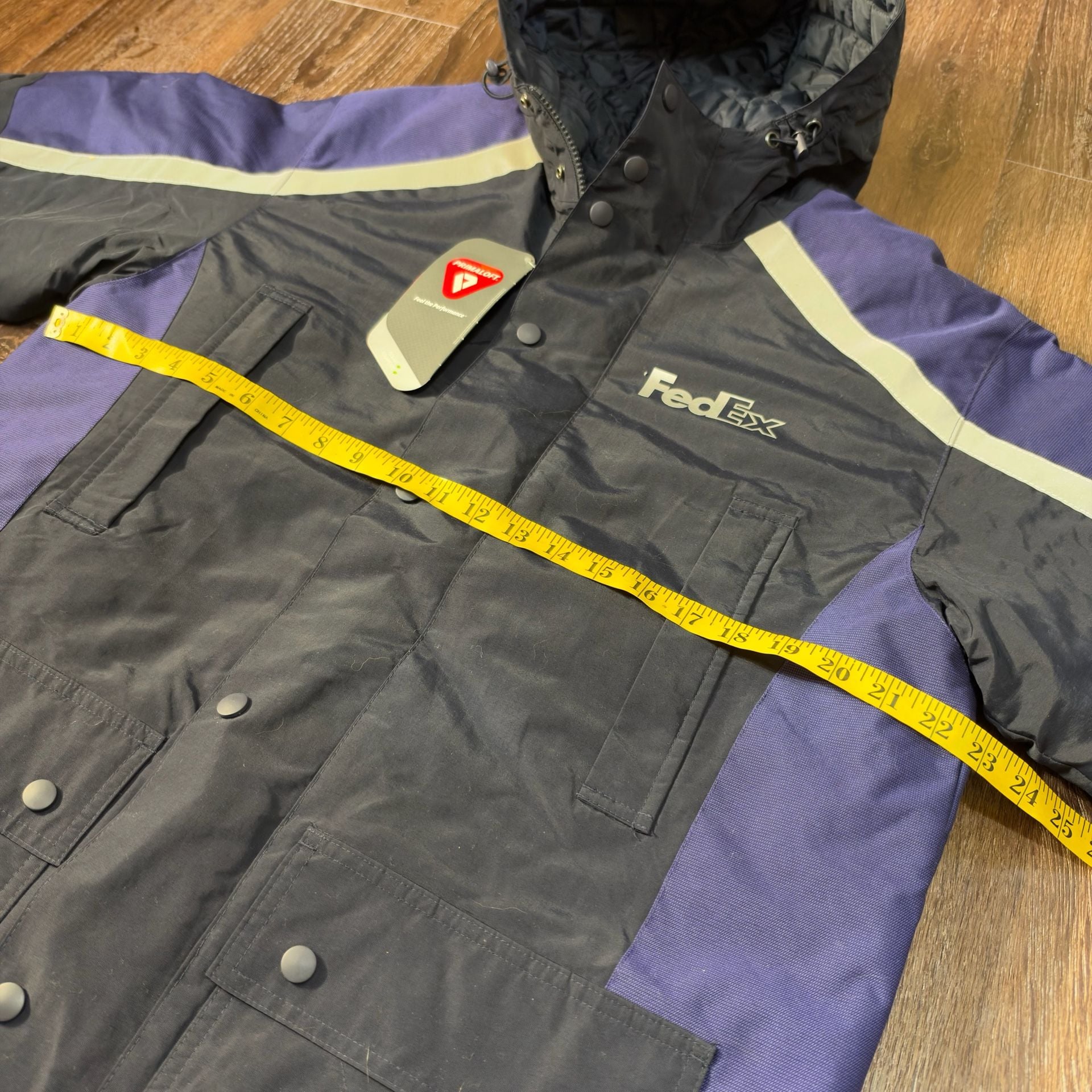 FedEx VF Imagewear Stan Herman Jacket RG-M Black Primaloft 4