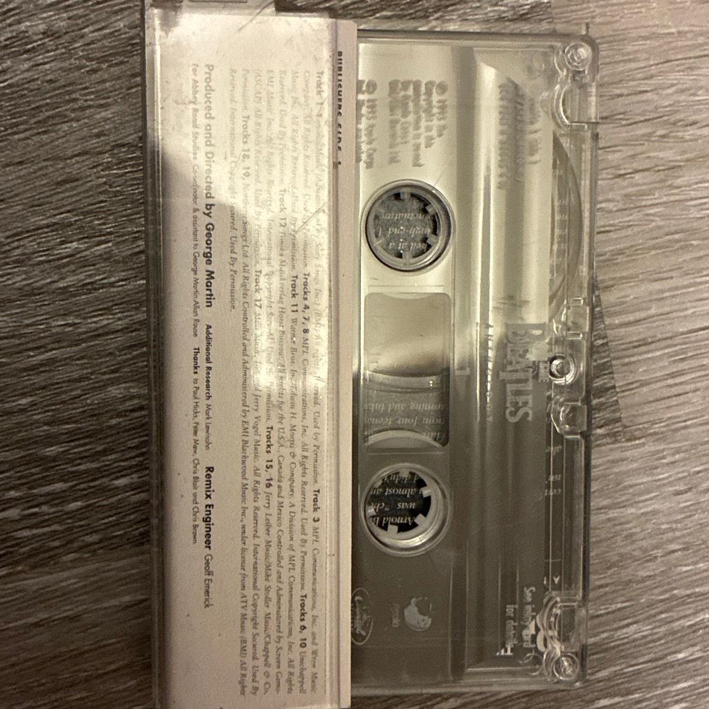 The Beatles Anthology 1 Cassette Tape 2