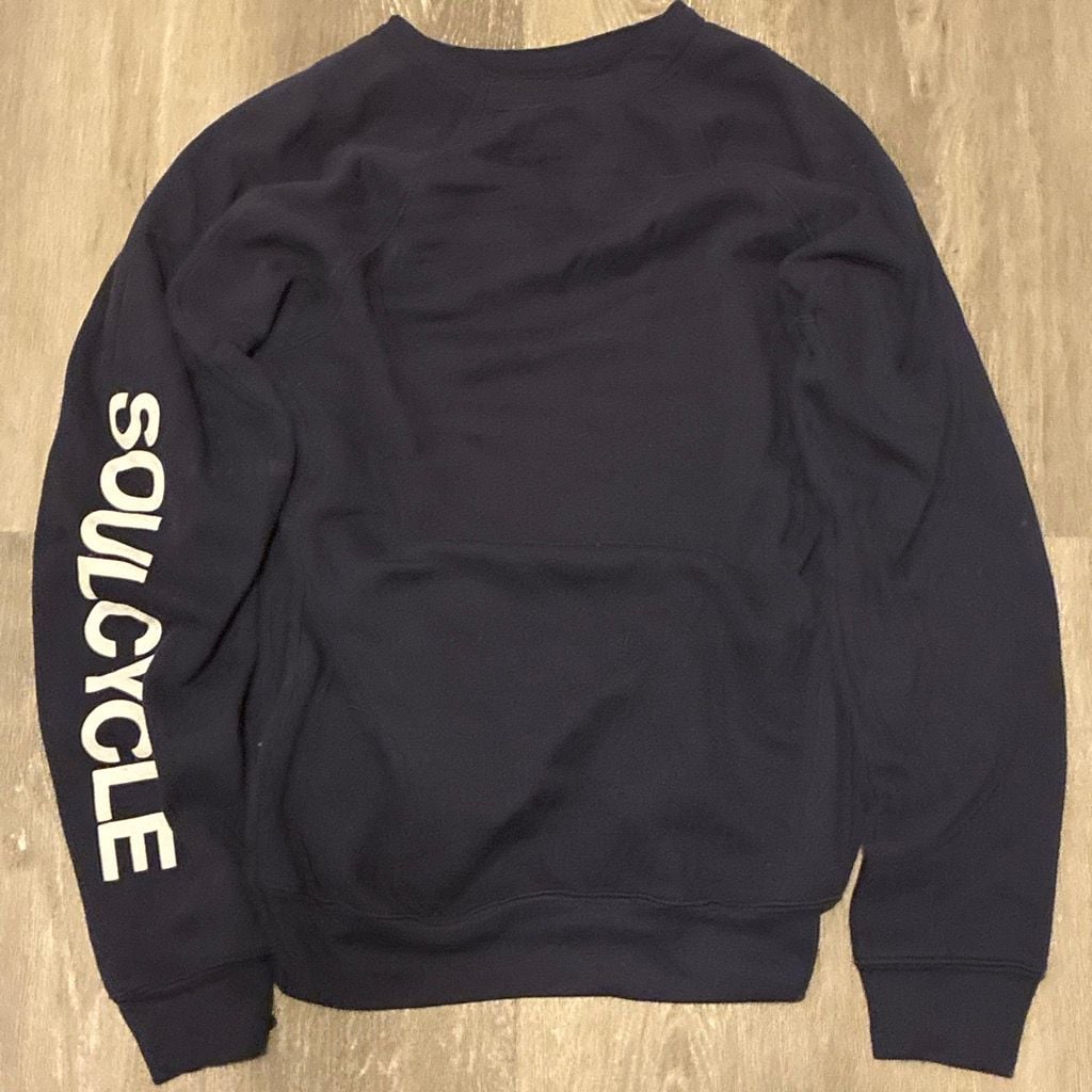 SoulCycle Skull Sweatshirt Navy Blue 2