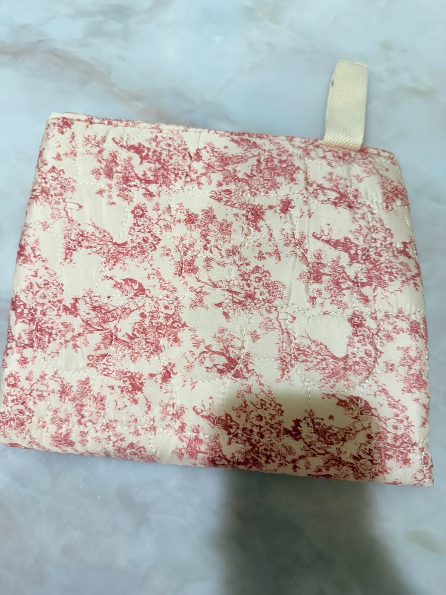 Lushandy Quilted Diaper Bag Backpack, Vintage Floral Puffer Diaper ... 13