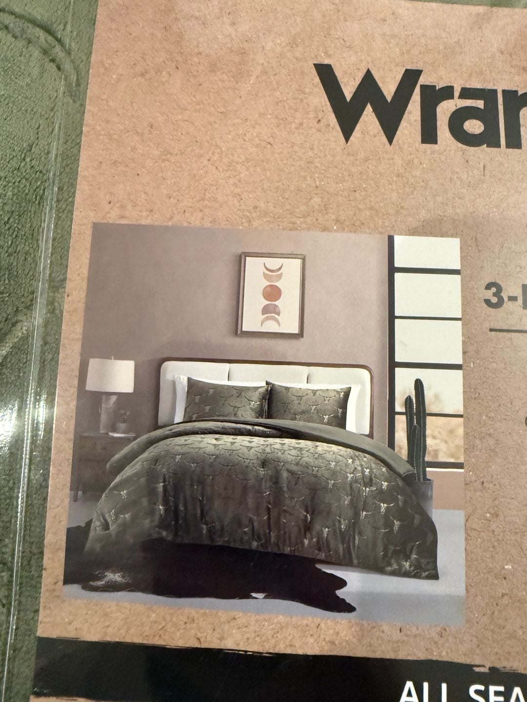 Wrangler 3-Piece Plush Comforter Set King 3