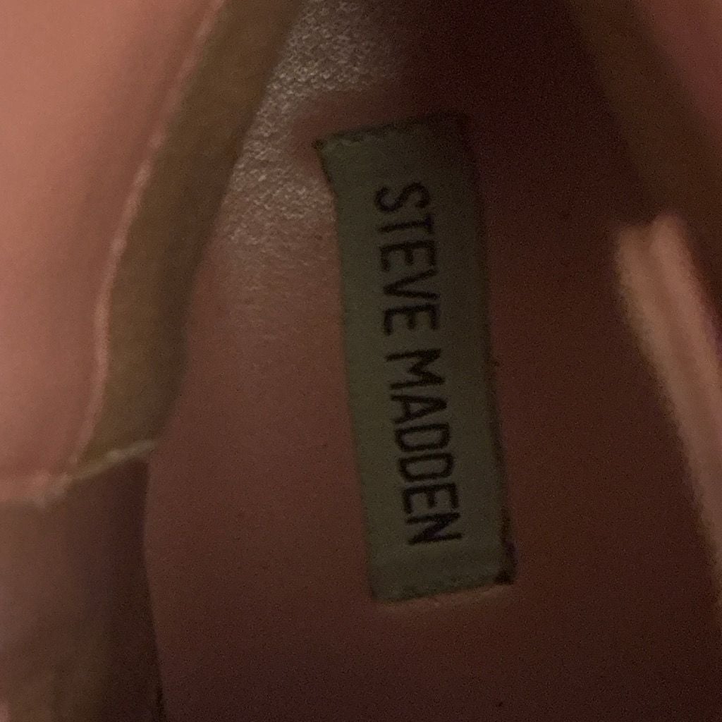 Steve Madden Combat Boots Pink Lug Sole 3