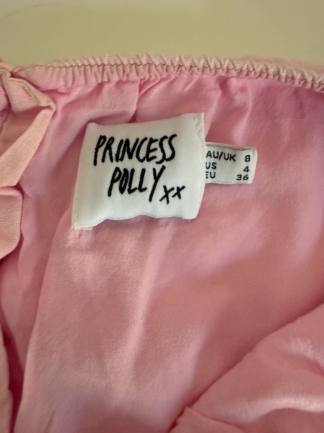 Princess Polly Empress of Love Mini Dress Pink 4