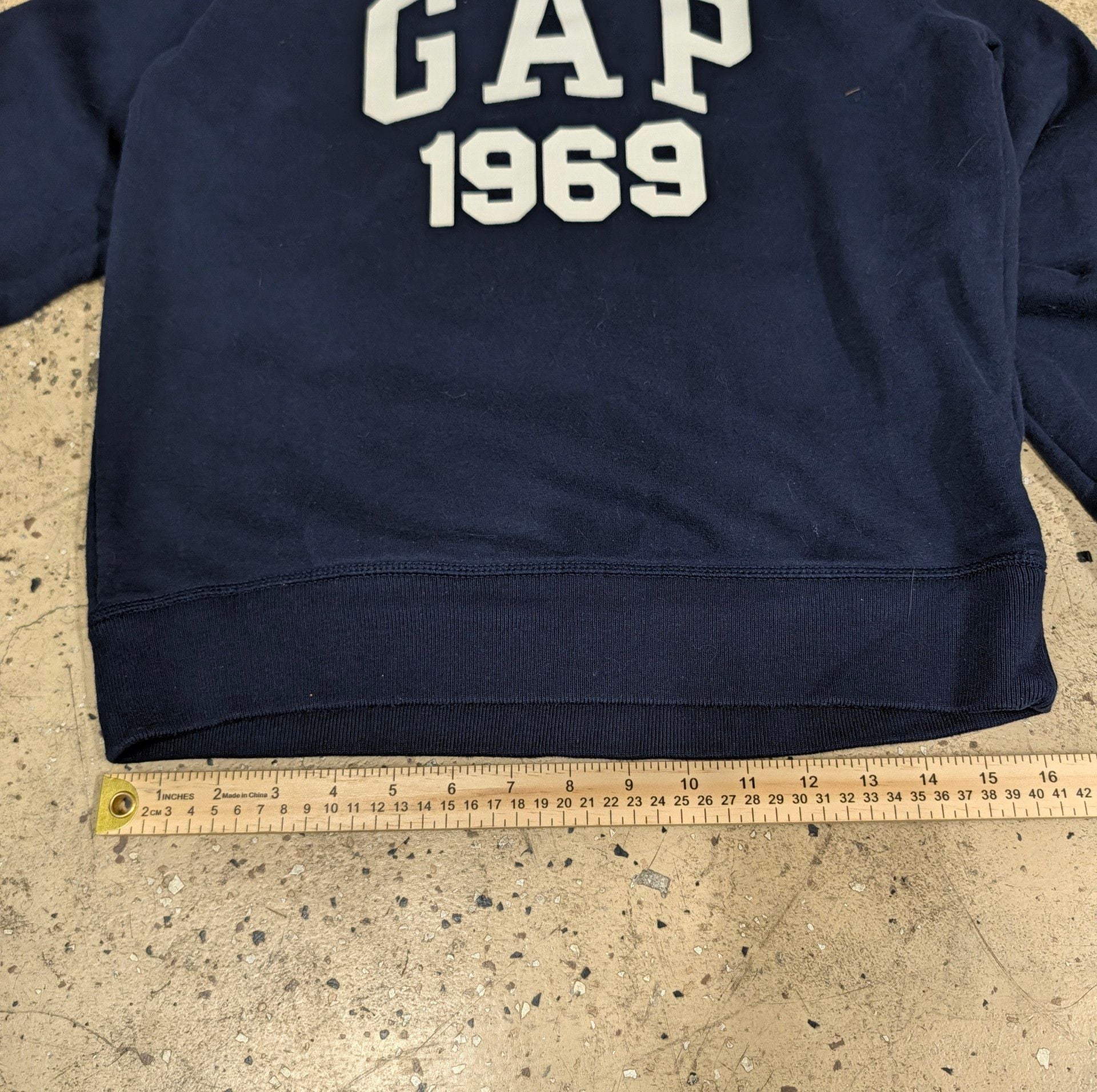 GapKids 1969 Logo Sweatshirt XXL 14-16 Blue Crewneck 7