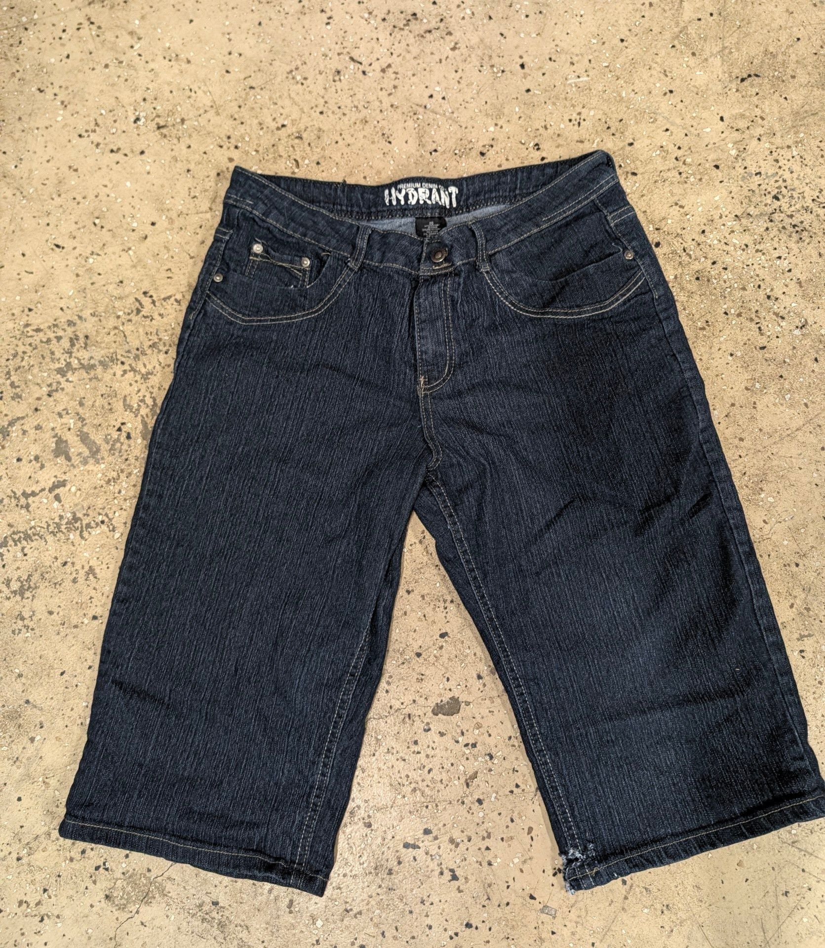 Hydrant Denim Co. Jeans Size 20 Dark Wash Embroidered Back Pockets Size M 2