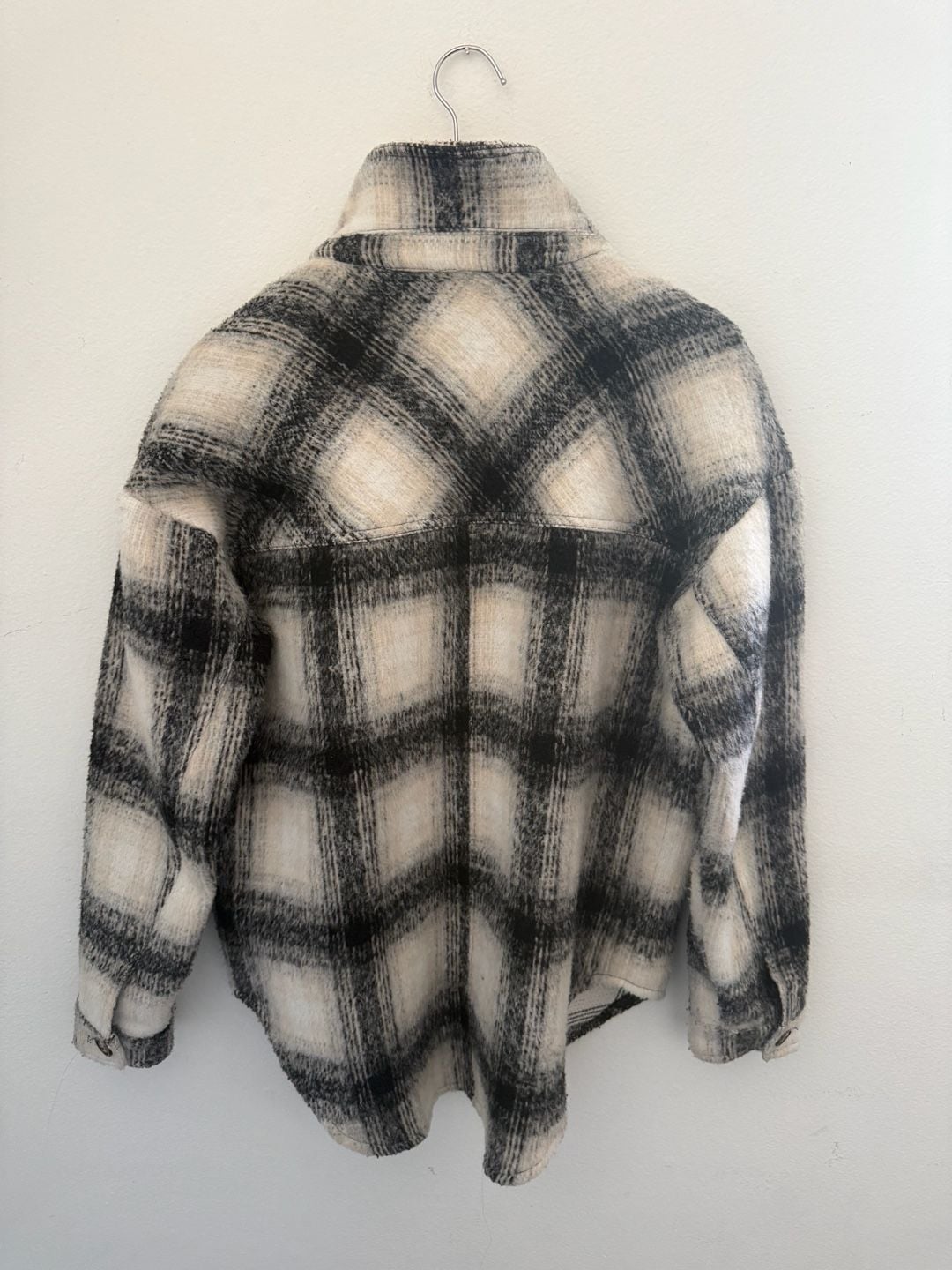 Pac Sun LA Hearts Utility Jacket Oversized Plaid 2