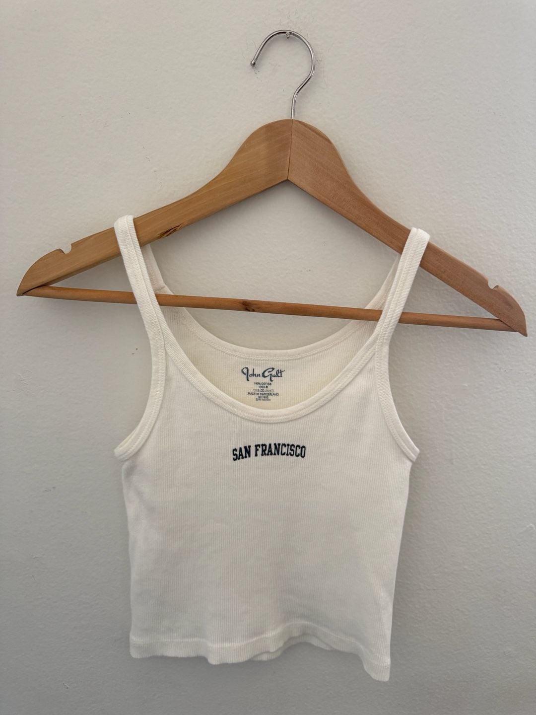 John Galt San Francisco Tank Top White 2