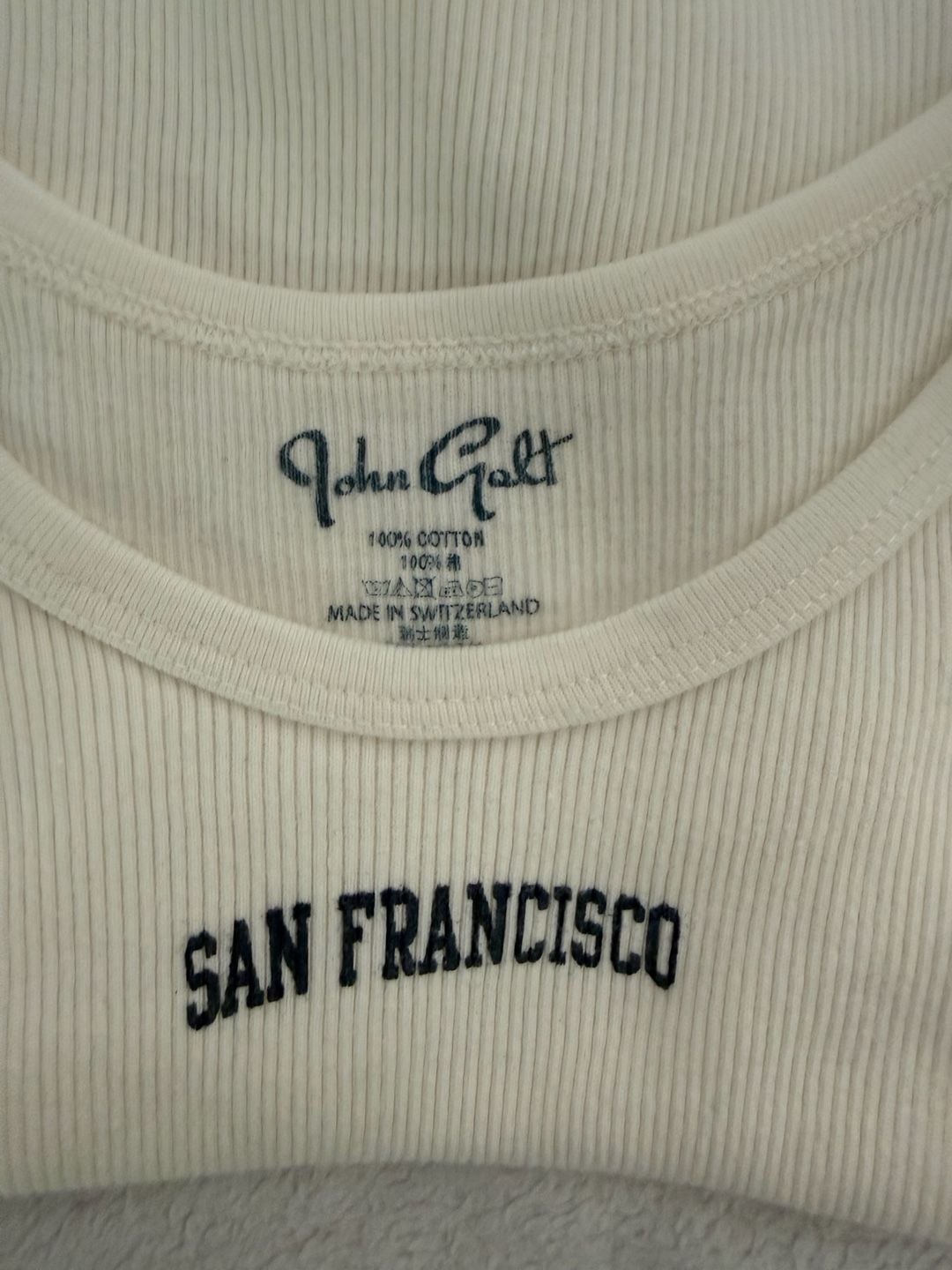 John Galt San Francisco Tank Top White 4