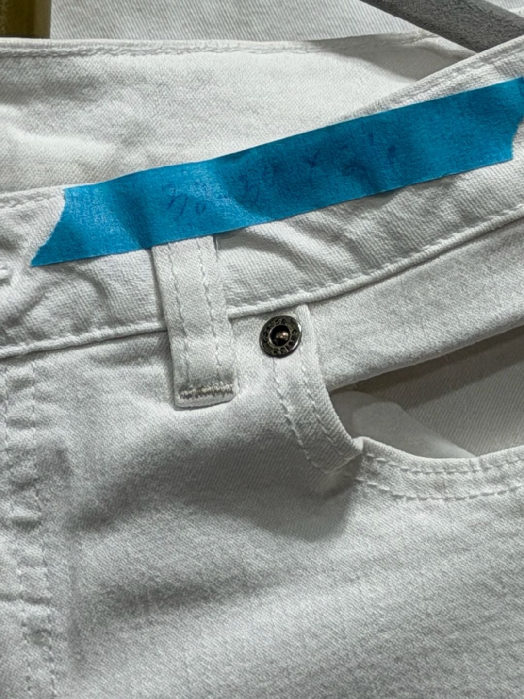 Caslon White Straight Leg Jeans large/10P 32x27 6