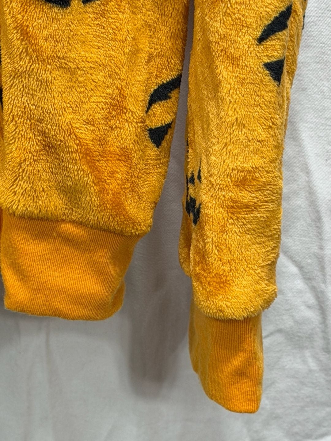 Fuzzy Jack O' Lantern Halloween Pumpkin Pullover Sweatshirt Orange 7