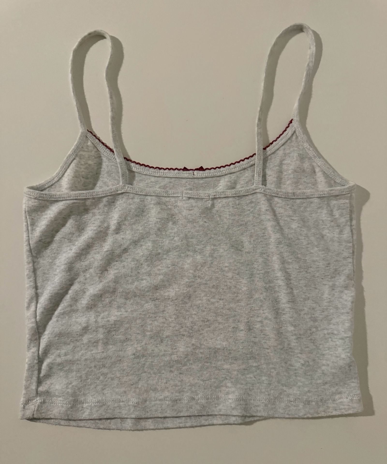 Garage Gray Cherry Cami Tank Top Size M 4