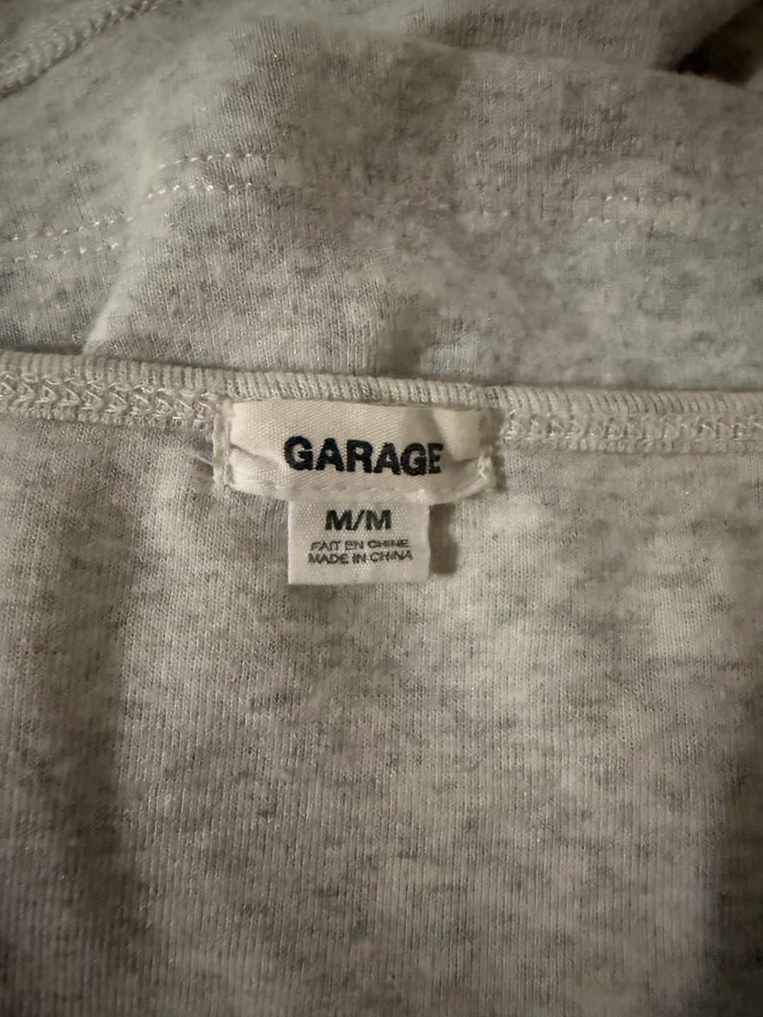Garage Gray Cherry Cami Tank Top Size M 5