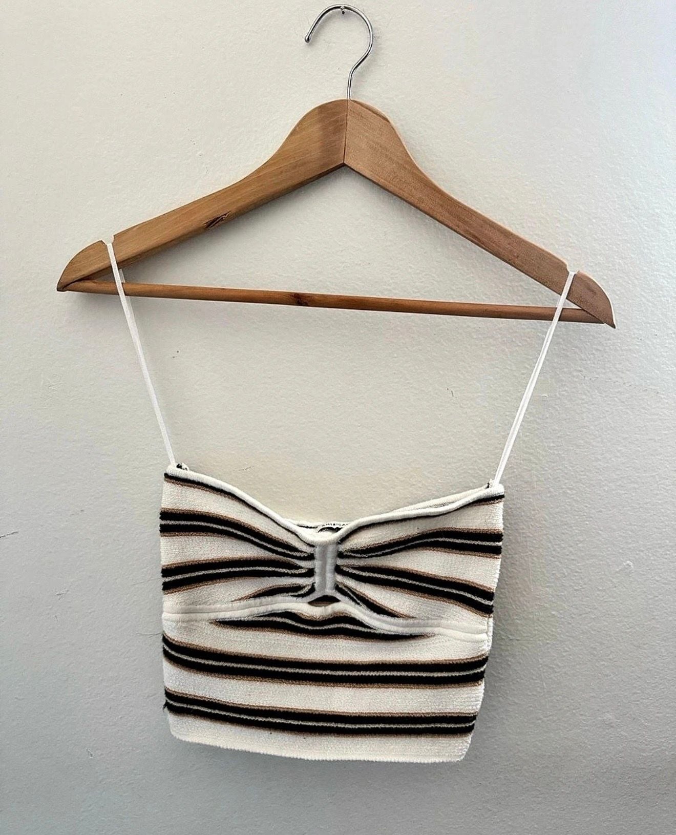 American Eagle Striped Knit Tube Top Size M 2