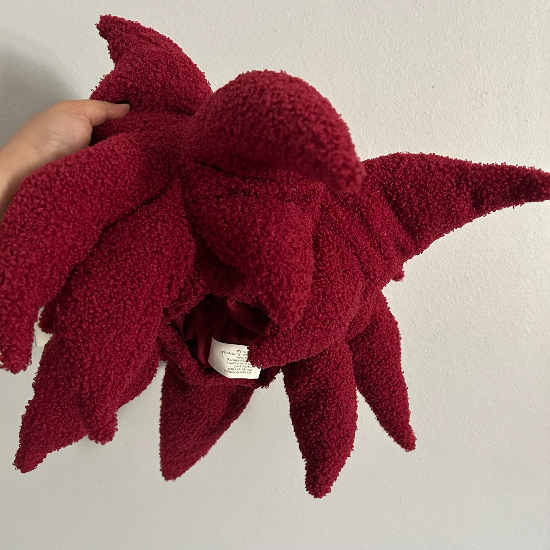 Red Spike Hair Hat 1