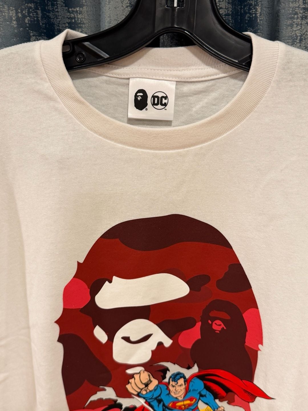 A Bathing Ape Bape x DC Comics Superman Long Sleeve T-Shirt 8