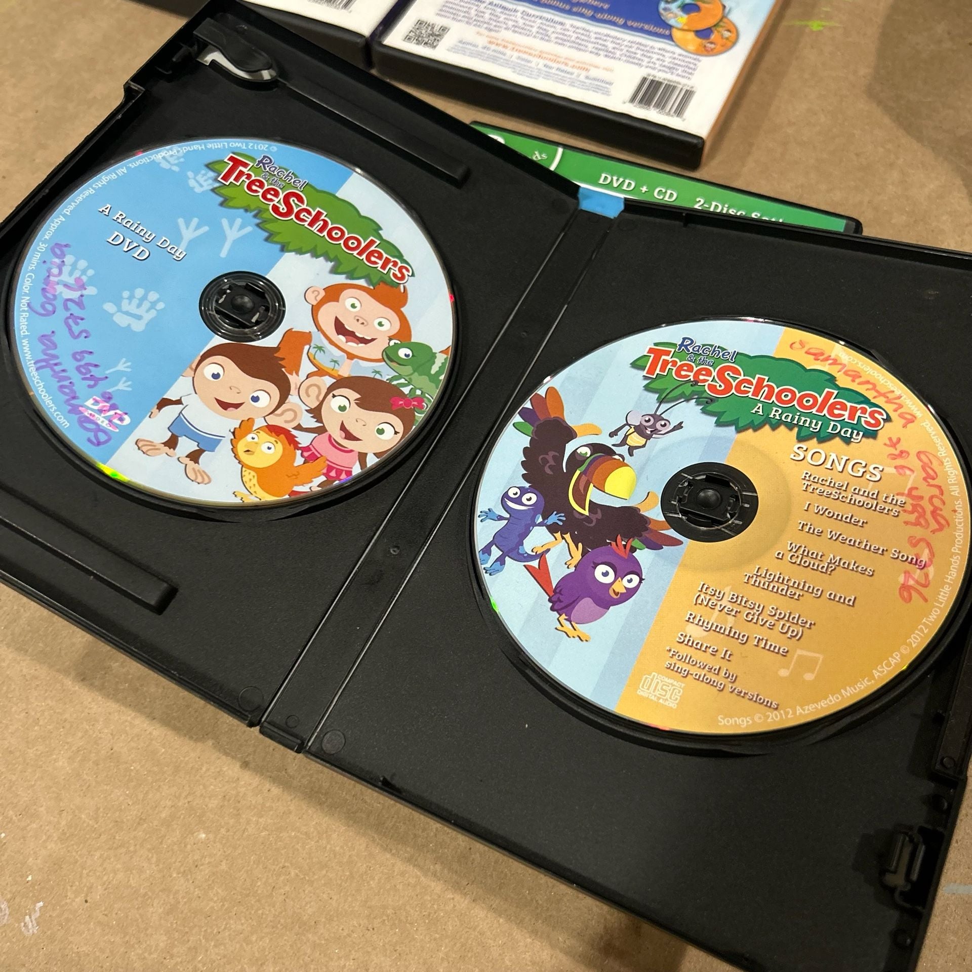 Rachel and the TreeSchoolers DVD Lot of 6 READ 5