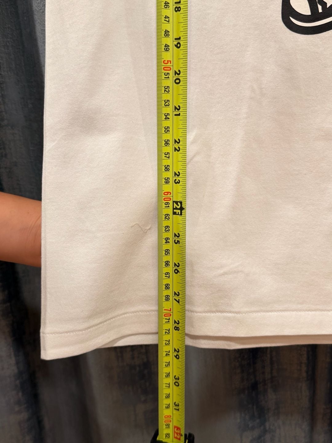 A Bathing Ape Baby Milo Shark Graphic T-Shirt Size L White 8