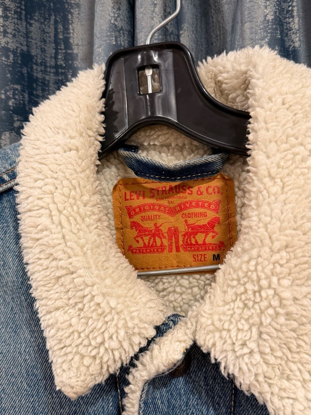 Levi's Sherpa Denim Trucker Jacket 8