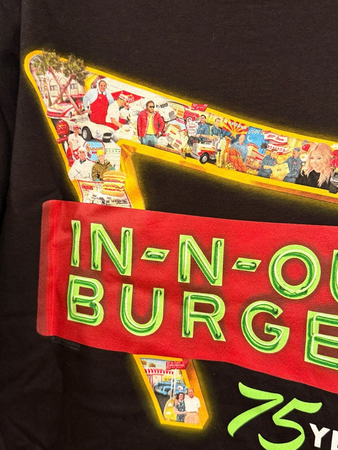 In-N-Out Burger T-Shirt Black 9