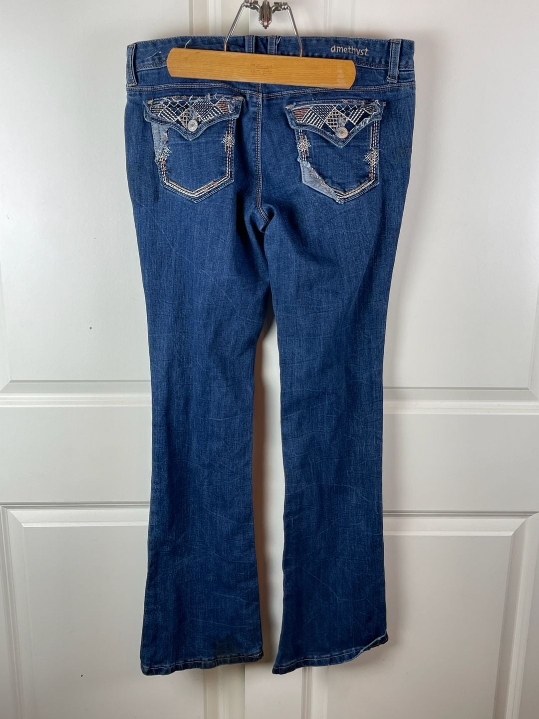 Amethyst Jeans Distressed Bootcut Jeans 3