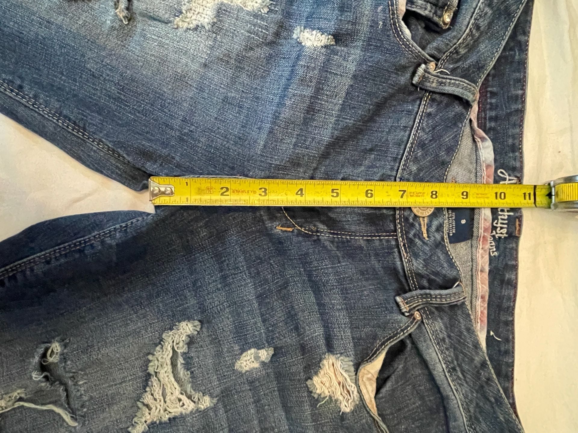 Amethyst Jeans Distressed Bootcut Jeans 6