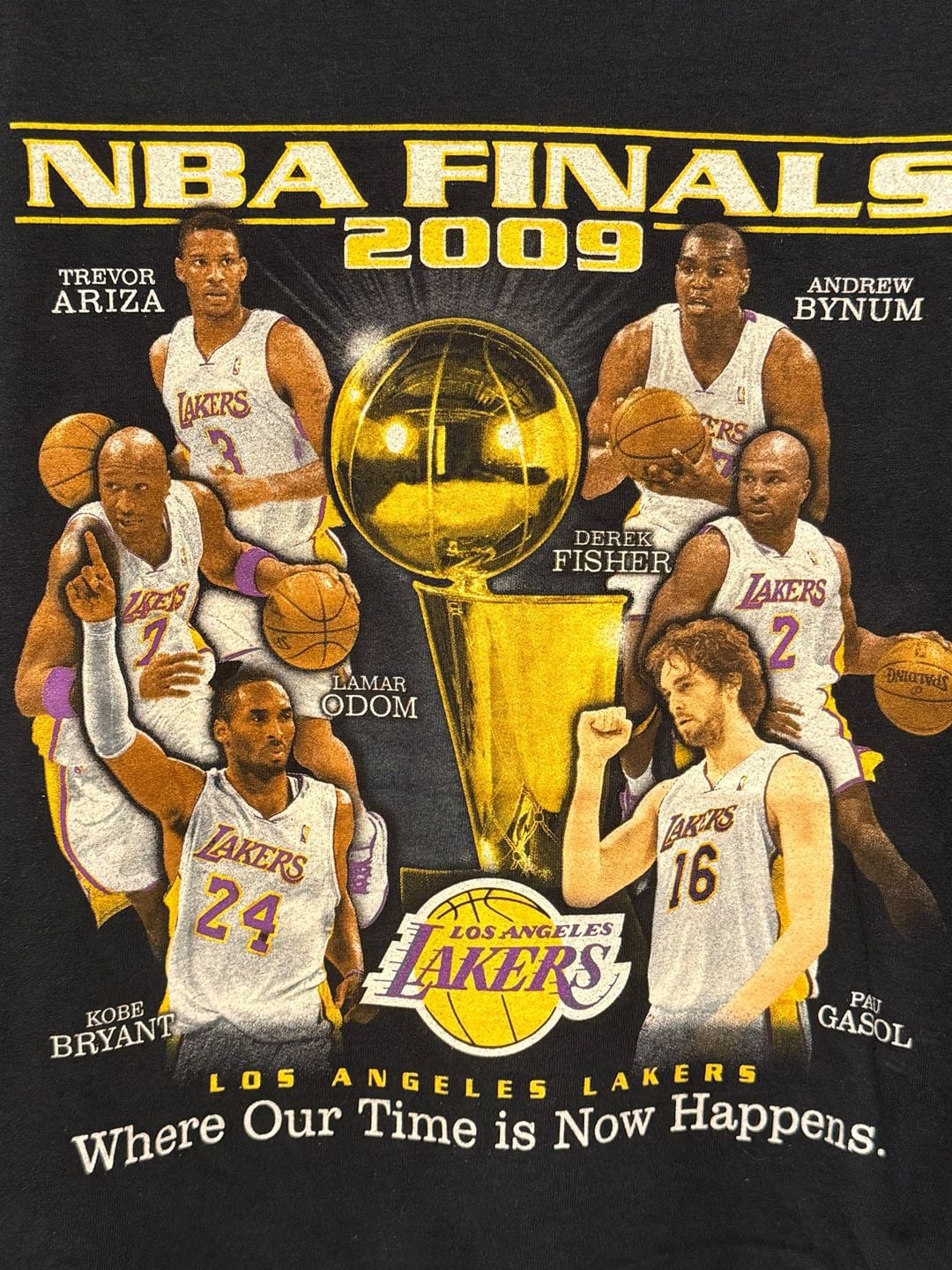 Gildan NBA Finals 2009 Los Angeles Lakers T-Shirt Size M 3