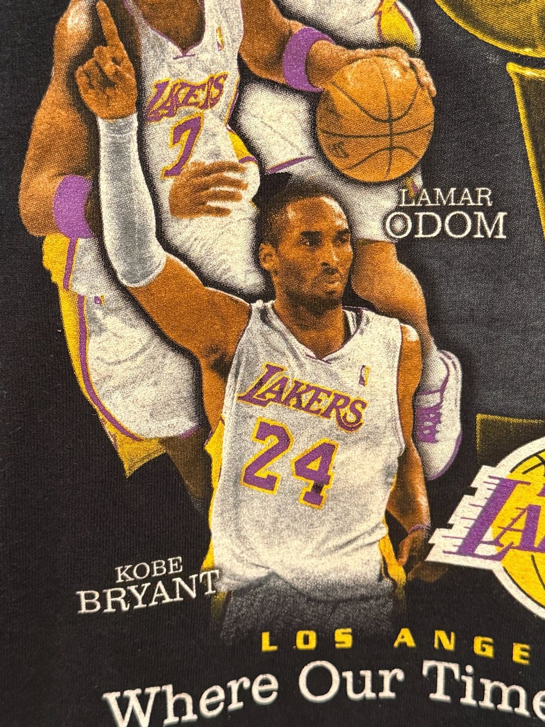 Gildan NBA Finals 2009 Los Angeles Lakers T-Shirt Size M 4