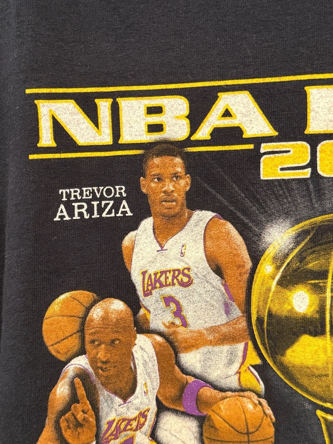 Gildan NBA Finals 2009 Los Angeles Lakers T-Shirt Size M 5