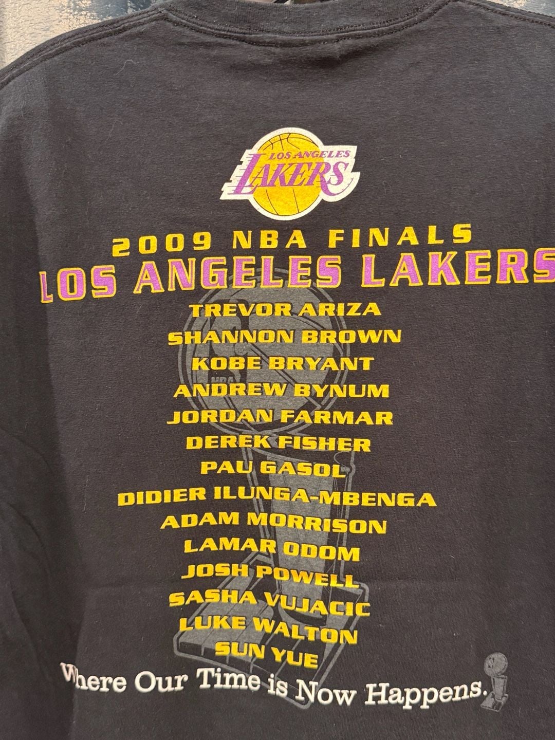Gildan NBA Finals 2009 Los Angeles Lakers T-Shirt Size M 12
