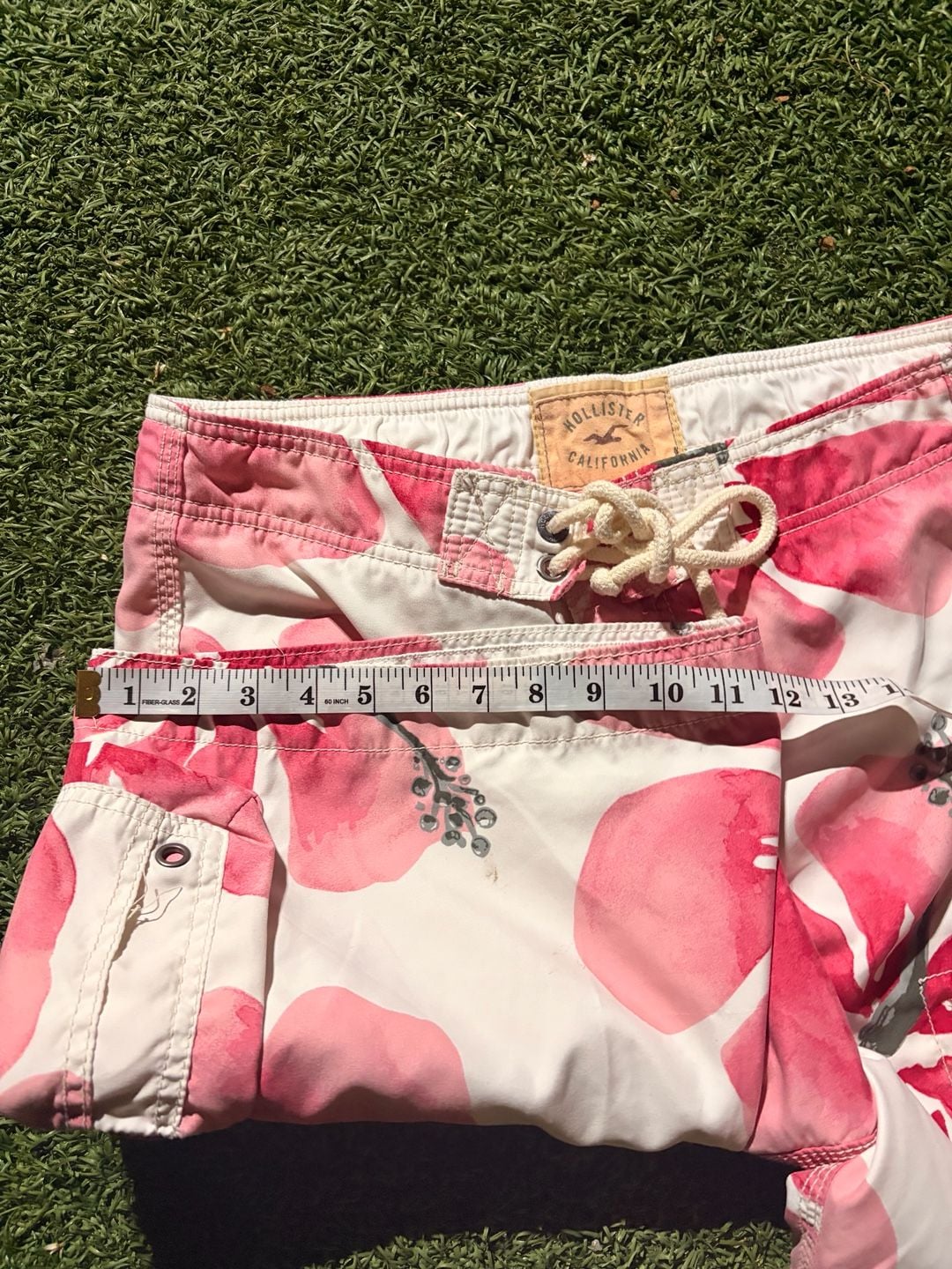 Hollister Cargo Board Shorts Pink Floral 6