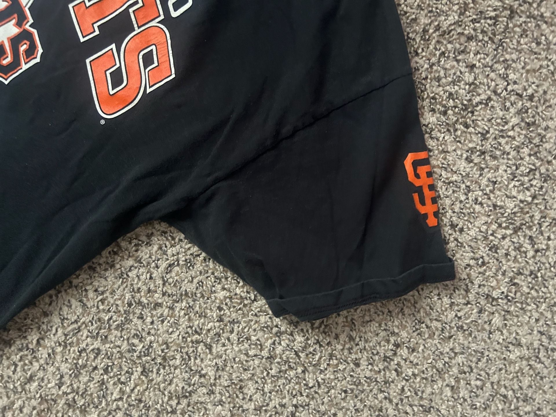 Lee Sport San Francisco Giants T-Shirt Size XL Vintage MLB Black 5