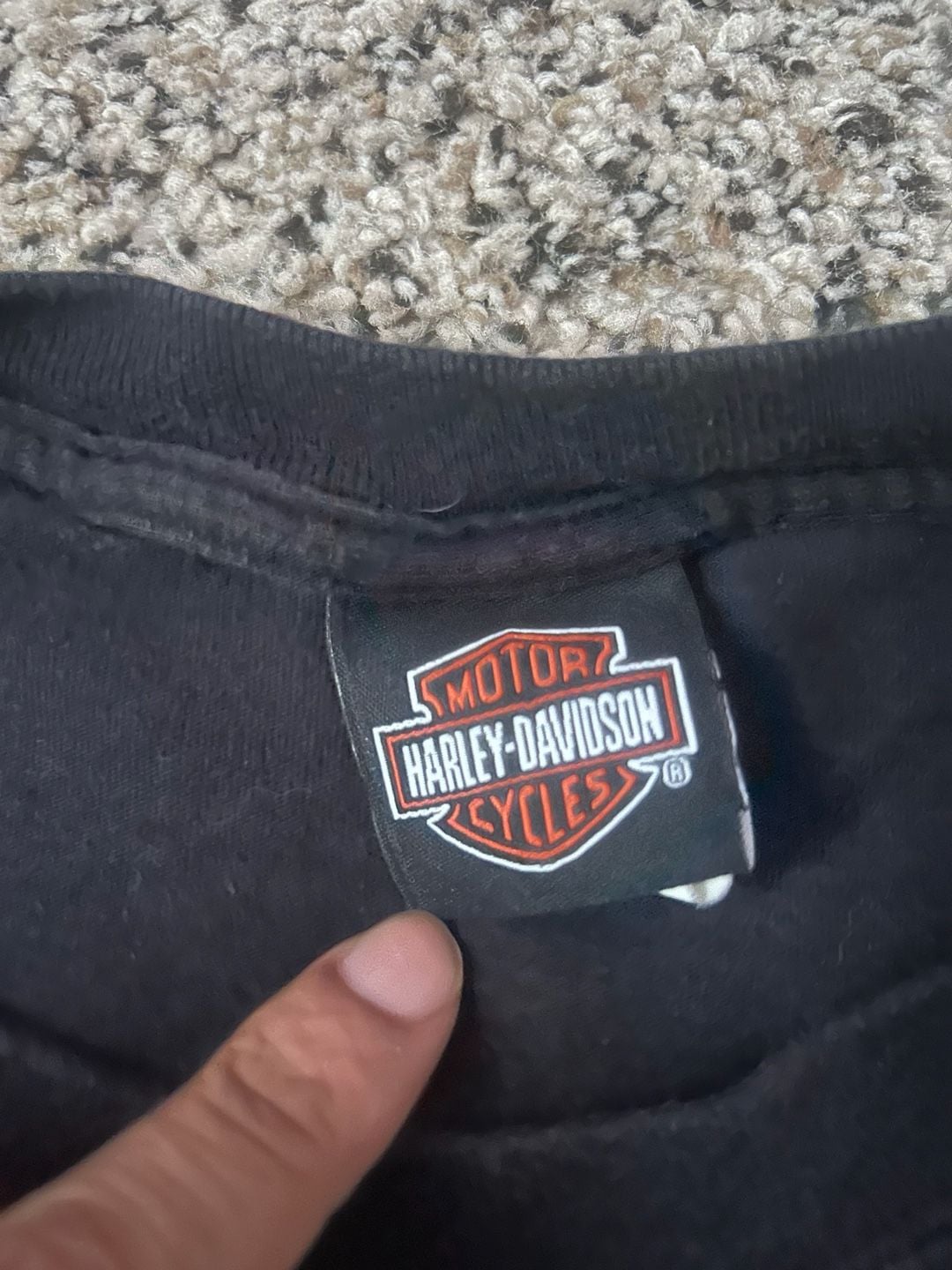 Harley Davidson Pocket T-Shirt Black 4