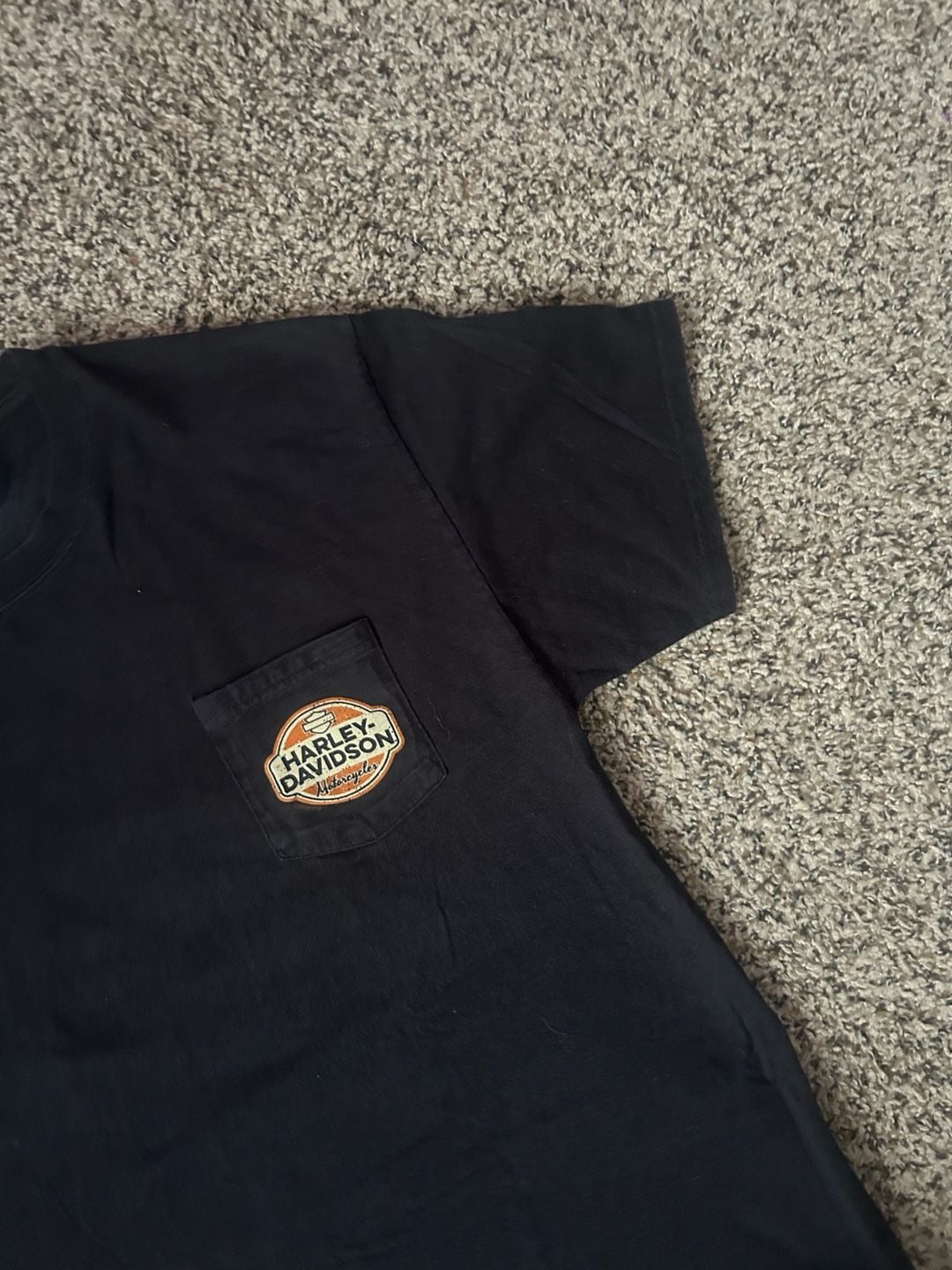 Harley Davidson Pocket T-Shirt Black 6