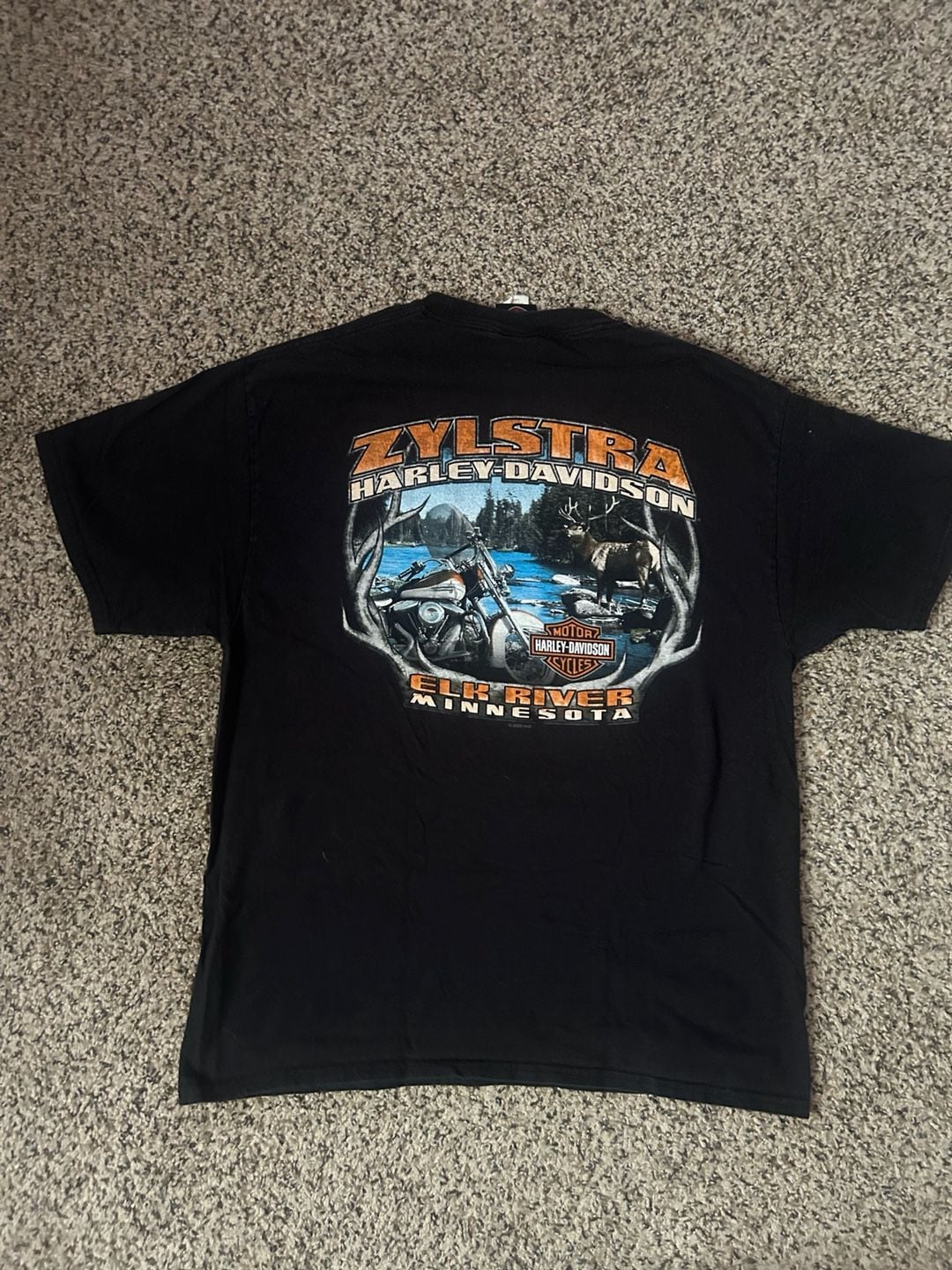 Harley Davidson Pocket T-Shirt Black 8