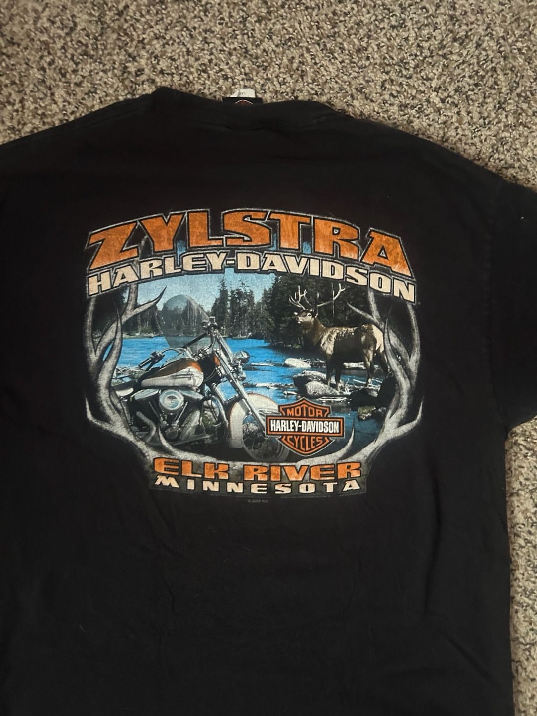 Harley Davidson Pocket T-Shirt Black 9