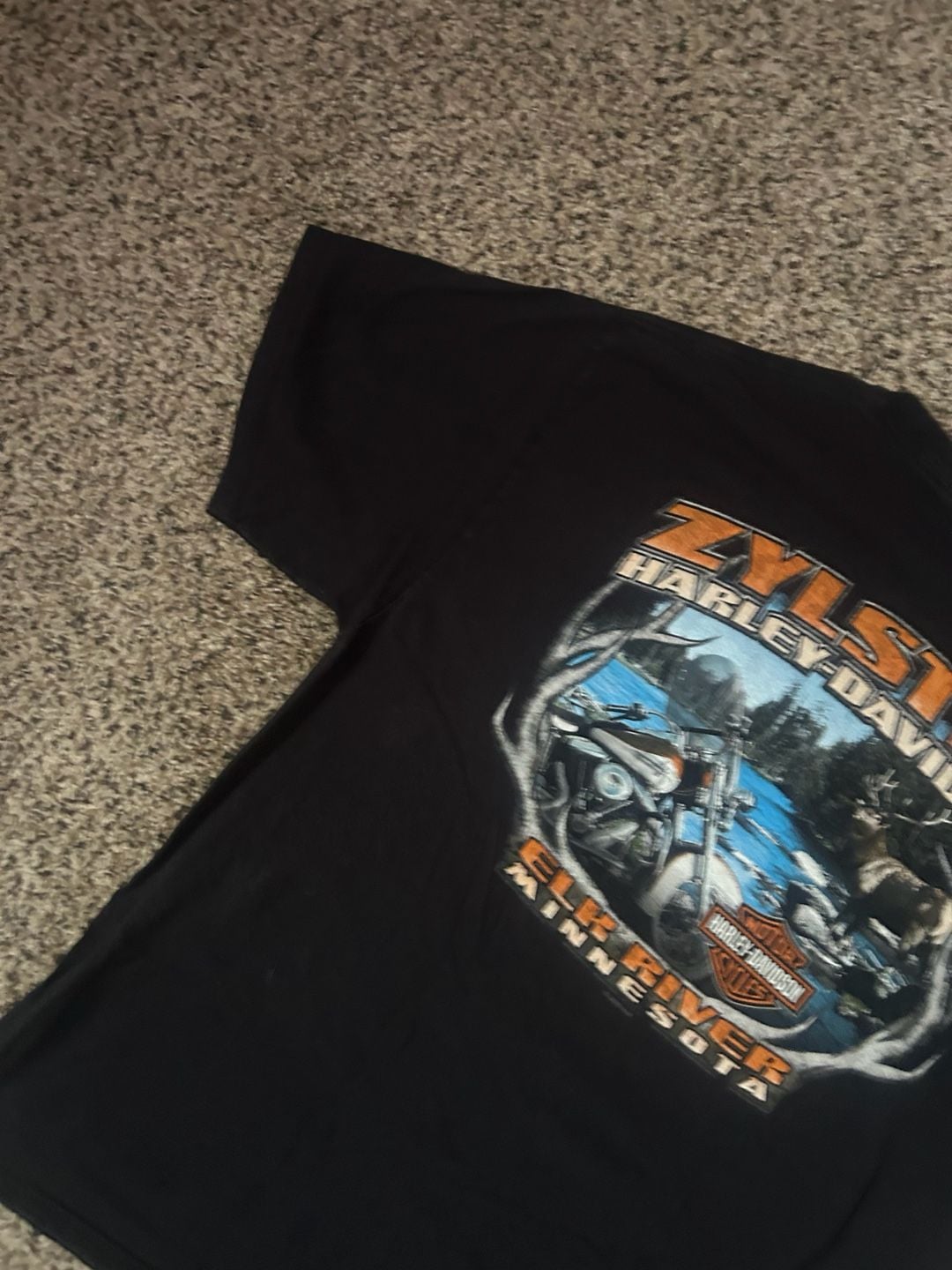 Harley Davidson Pocket T-Shirt Black 11