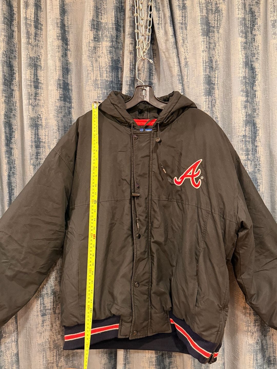Vintage Atlanta Braves Nike Starter Winter Jacket Mint Thick 3