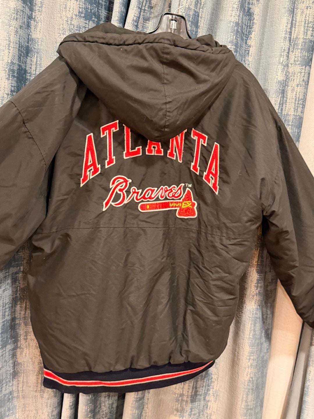 Vintage Atlanta Braves Nike Starter Winter Jacket Mint Thick 9