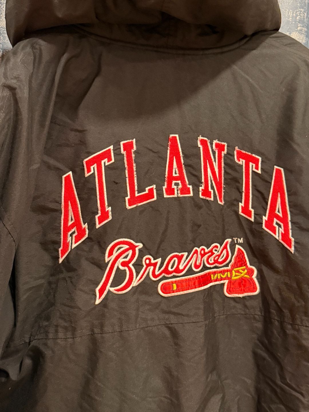 Vintage Atlanta Braves Nike Starter Winter Jacket Mint Thick 11