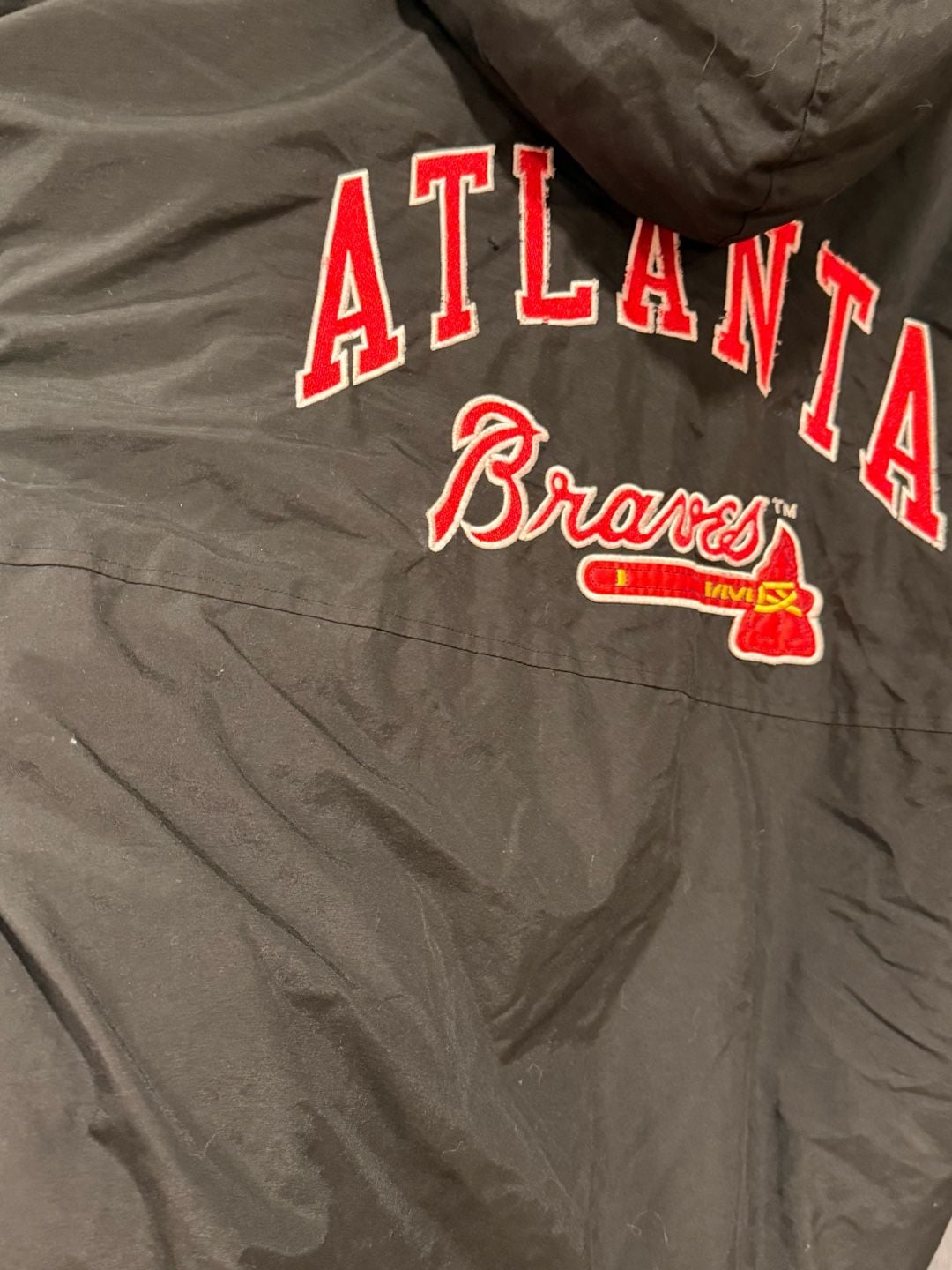 Vintage Atlanta Braves Nike Starter Winter Jacket Mint Thick 13