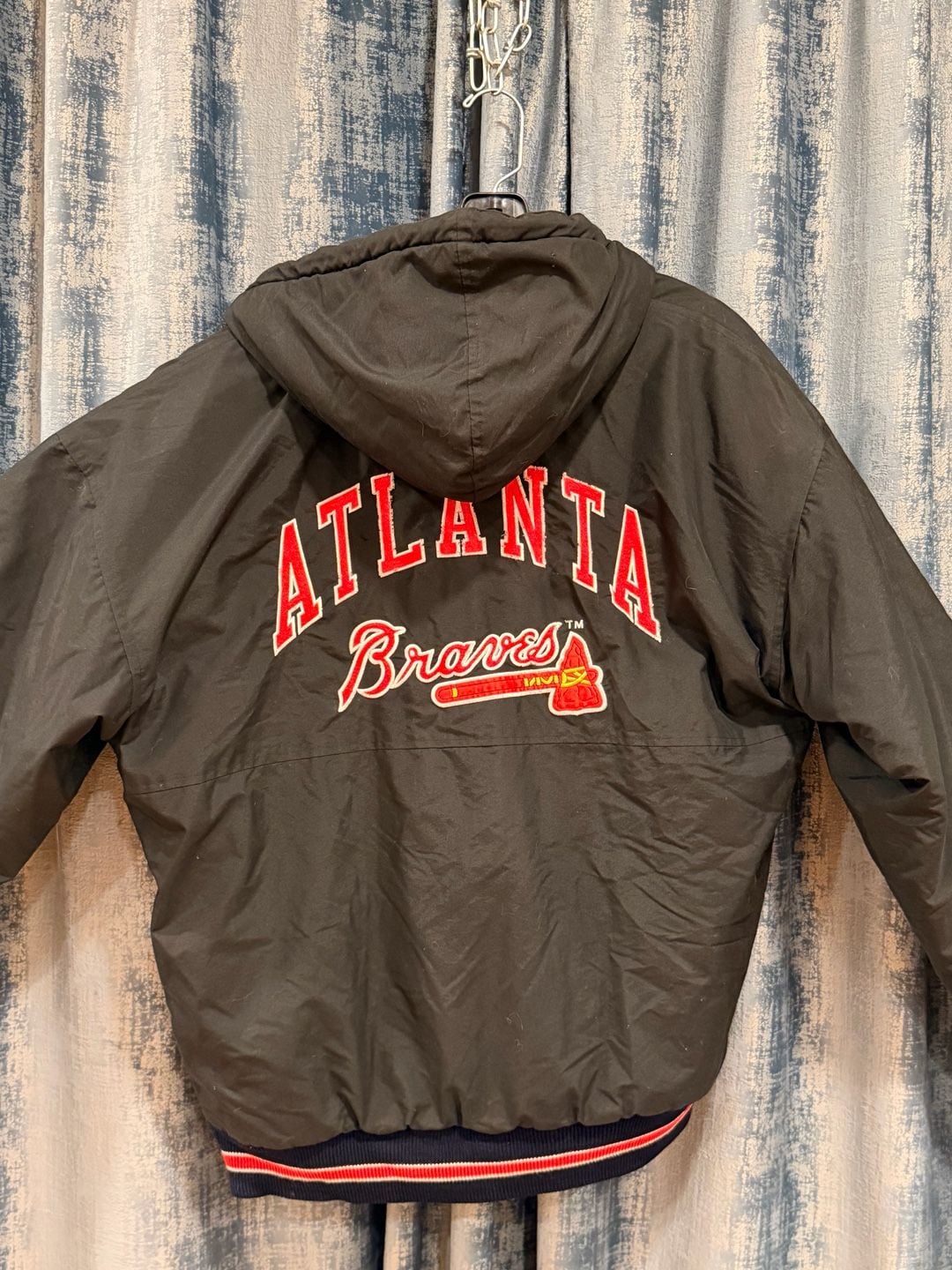 Vintage Atlanta Braves Nike Starter Winter Jacket Mint Thick 15