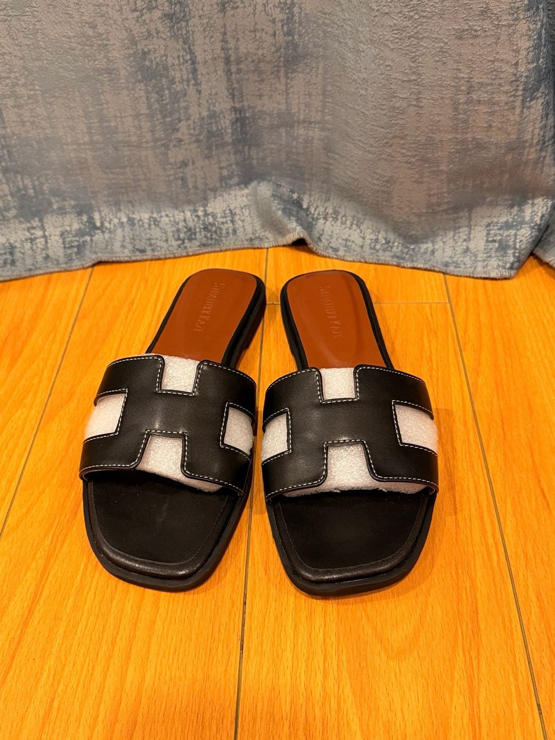 STRANDIUXX KAZE Black Leather Sandals 2