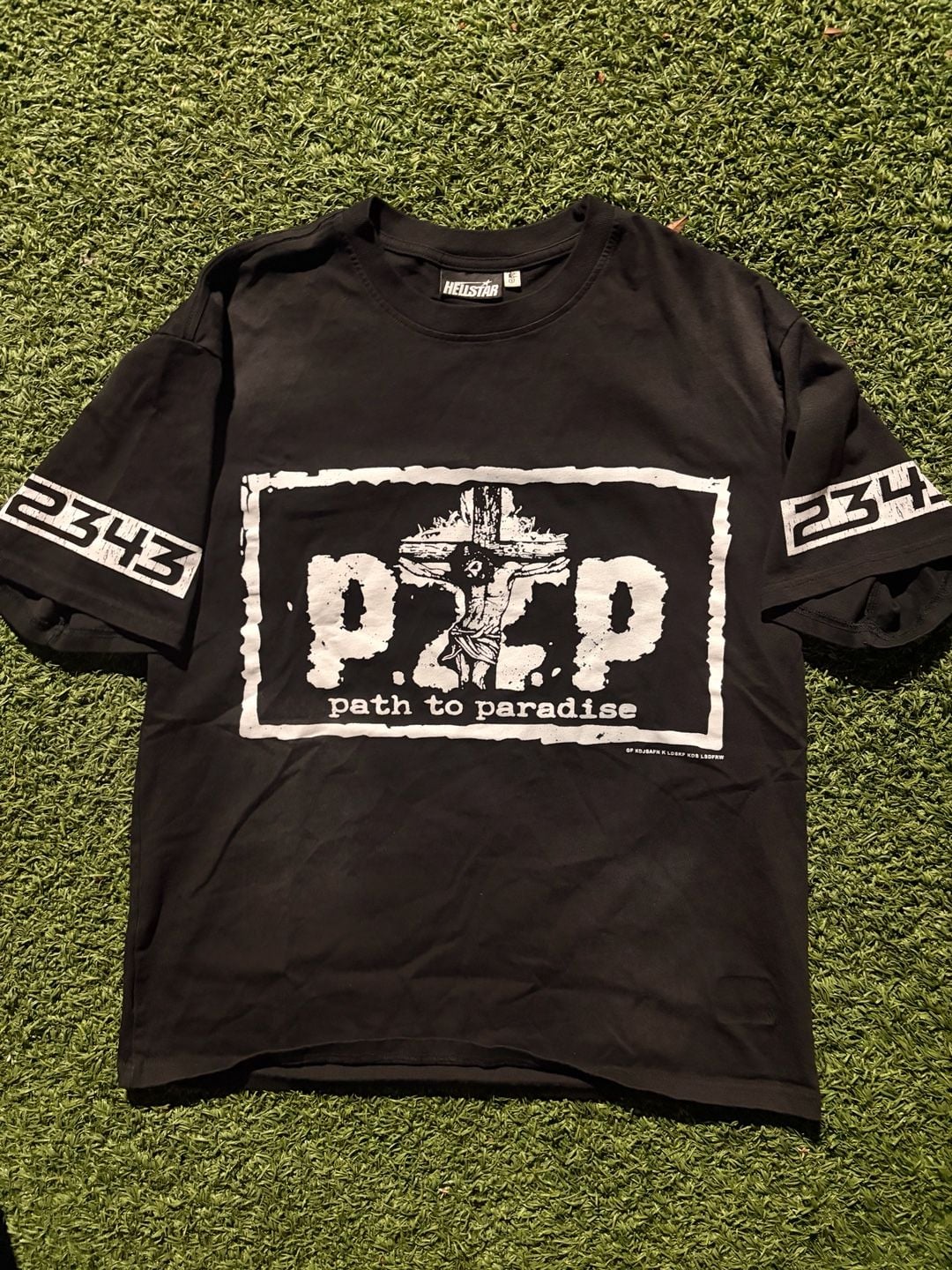 Hellstar Path To Paradise T-Shirt Size L Black 2
