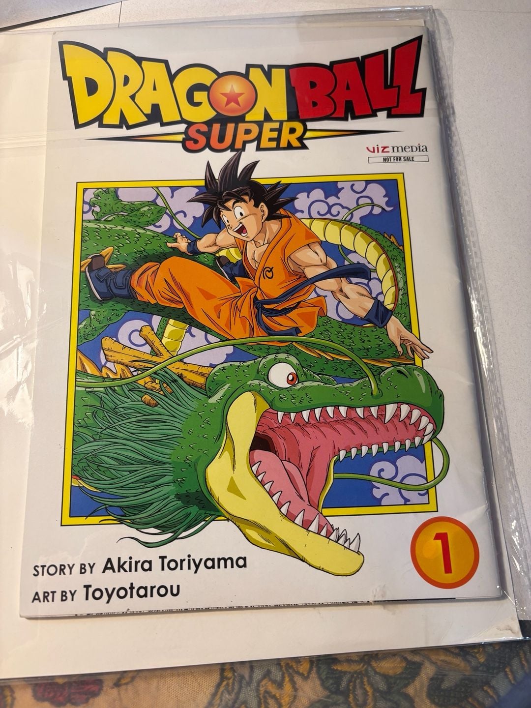 Dragon Ball Super Volume 1 Manga Viz Media Promotional Copy 1