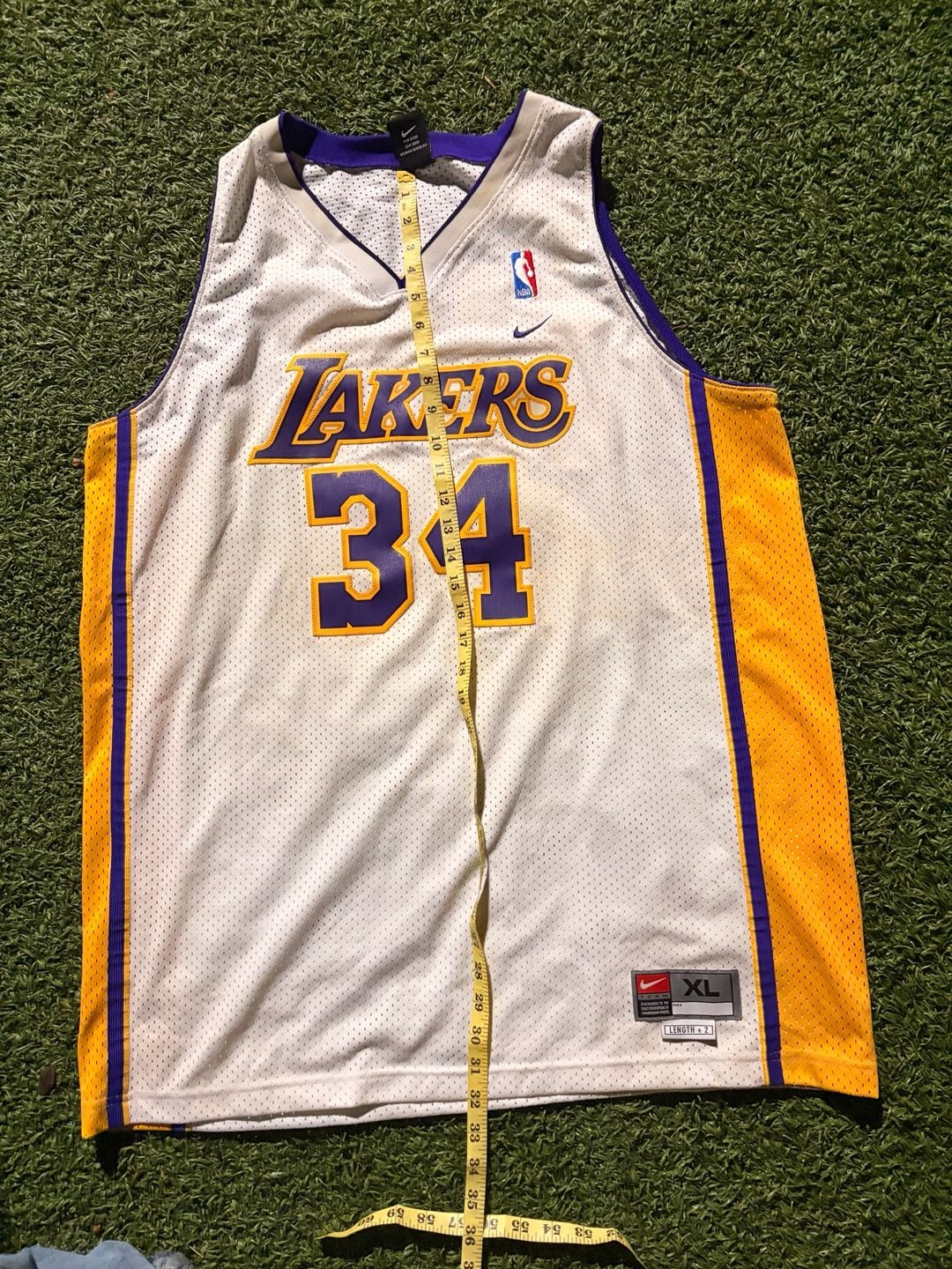 Shaquille O'Neal Los Angeles Lakers Basketball Jersey 7