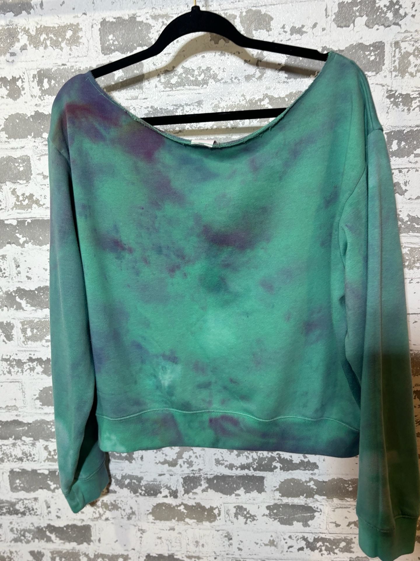 Victoria's Secret Pink Tie Dye Embroidered Sweatshirt 4