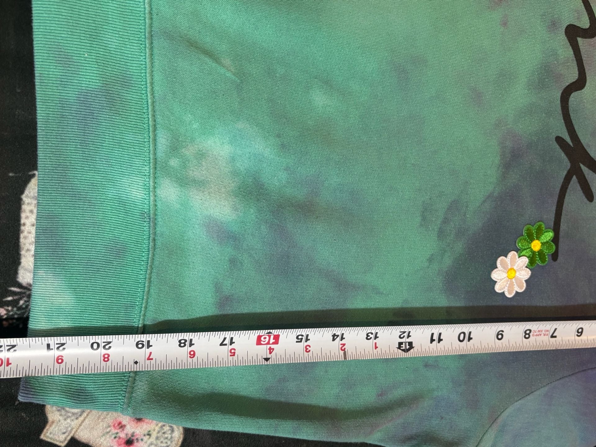 Victoria's Secret Pink Tie Dye Embroidered Sweatshirt 7