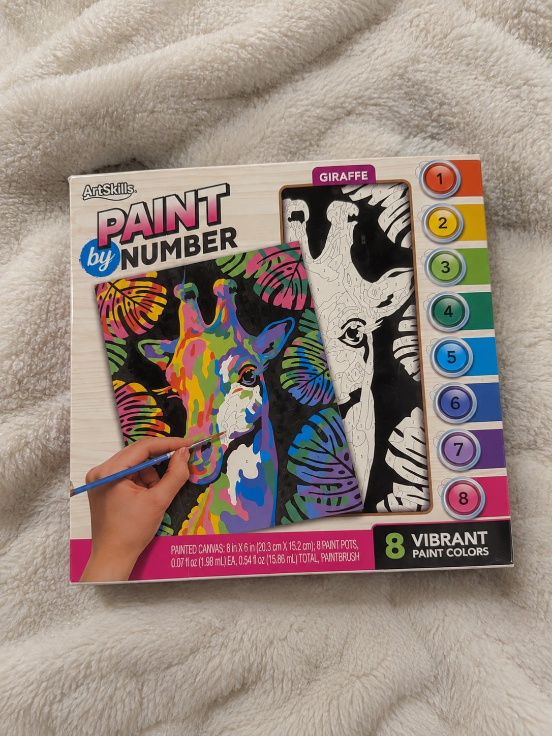 Artskills Paint By Number Giraffe Kit 1